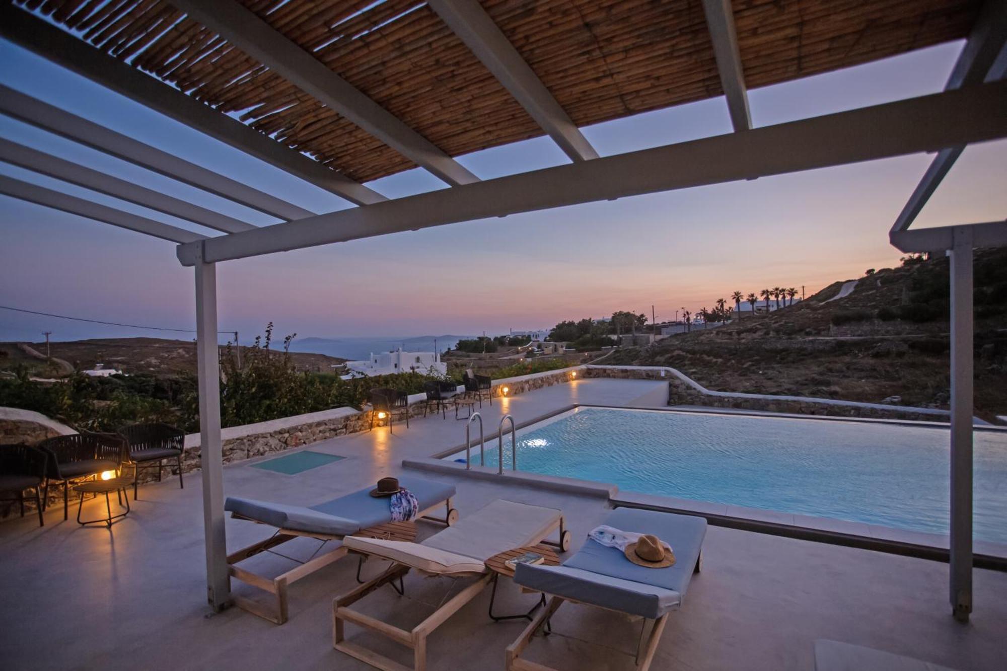 Aqua Breeze Seaview Pool Suites Mykonos Mykonos Town Экстерьер фото