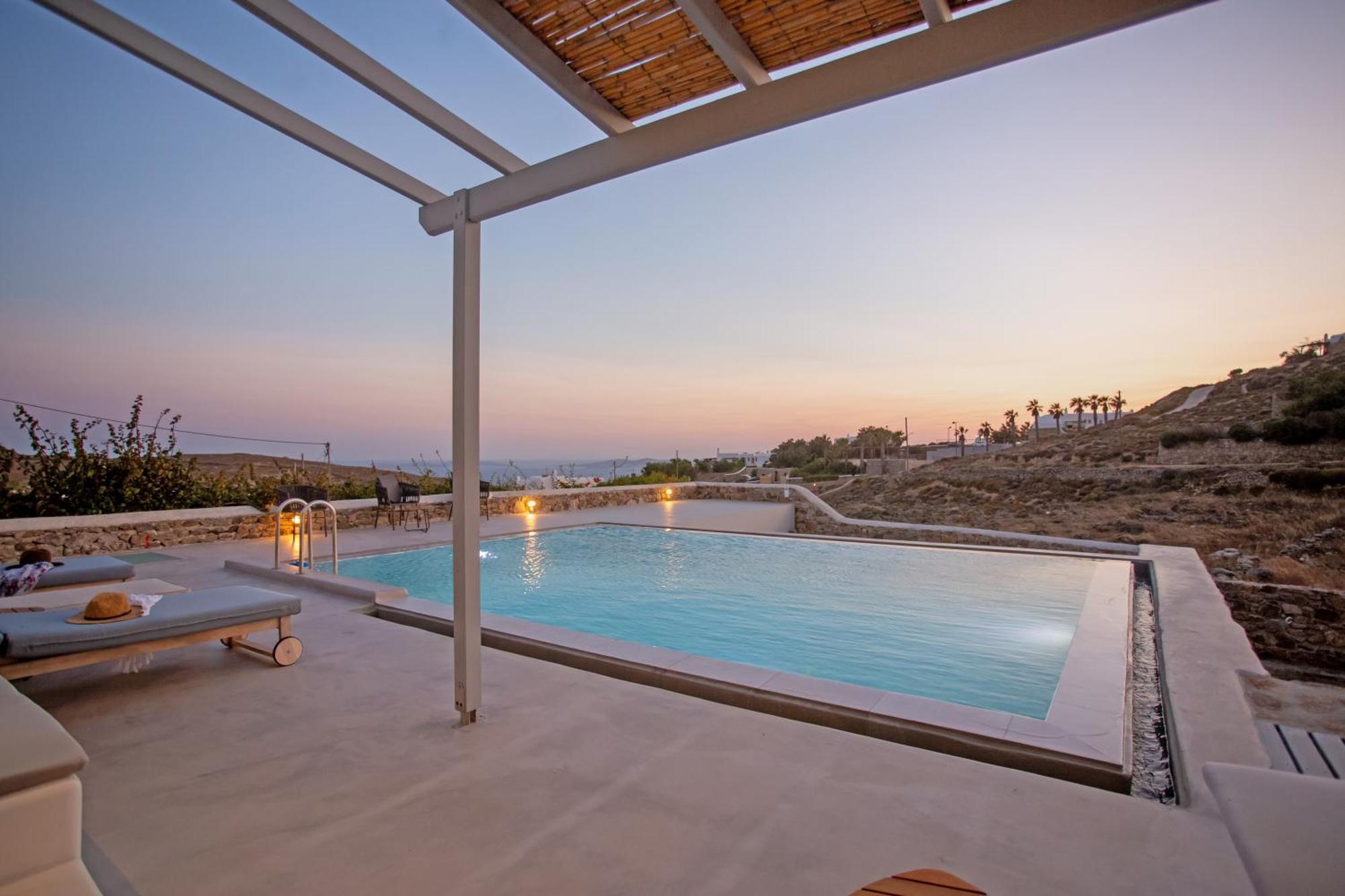Aqua Breeze Seaview Pool Suites Mykonos Mykonos Town Экстерьер фото
