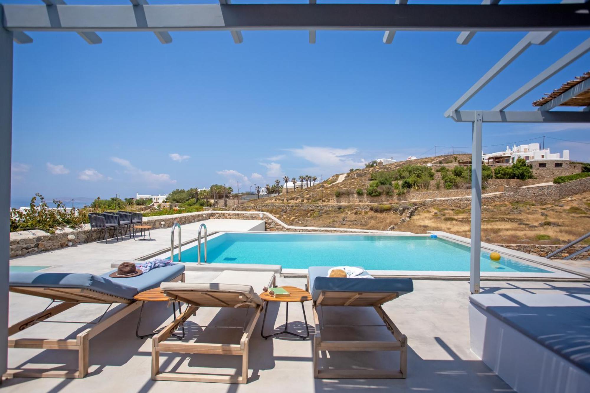 Aqua Breeze Seaview Pool Suites Mykonos Mykonos Town Экстерьер фото