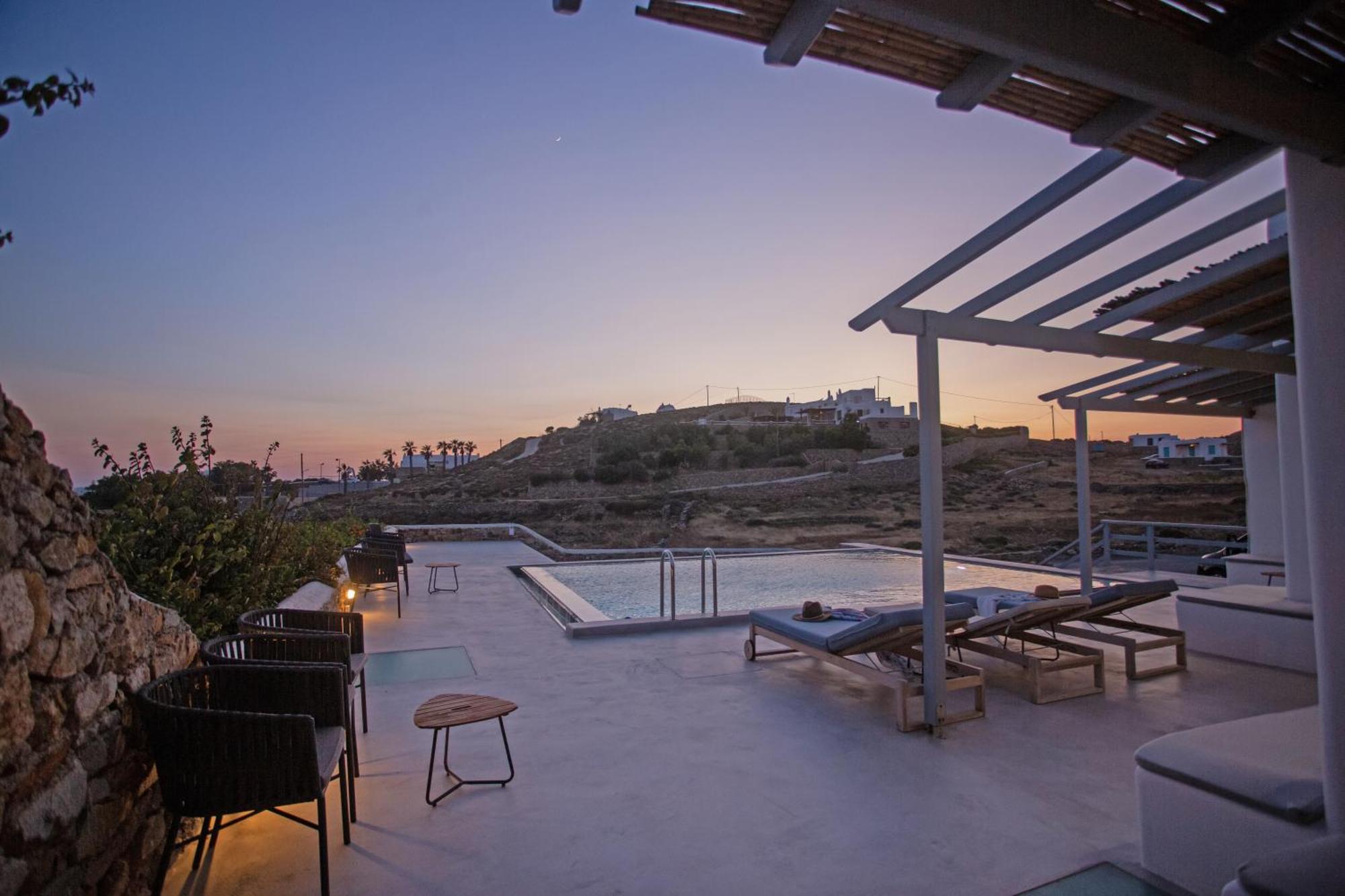 Aqua Breeze Seaview Pool Suites Mykonos Mykonos Town Экстерьер фото